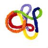 Cooperative Stretch Band Children's Outdoor Toys Creative Elastic Fleece Tug Sports Pull Rope