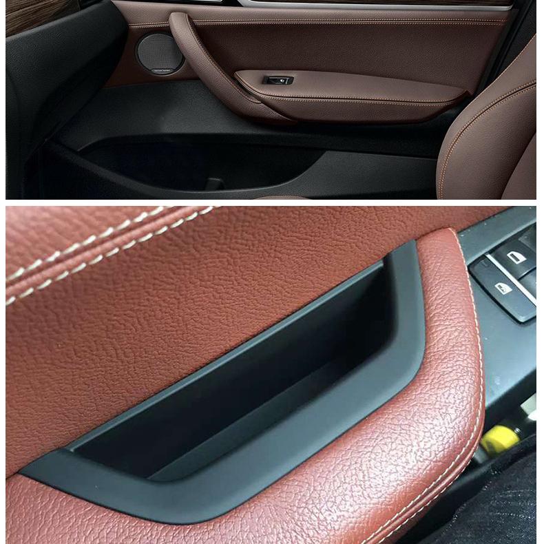 Ручка внутренней двери автомобиля левая правая внутренняя ручка дверной панели накладка отделки для BMW X3 X4 F25 F26 2010 2011 2012 2013 2014 2015 2016 2017 LHD