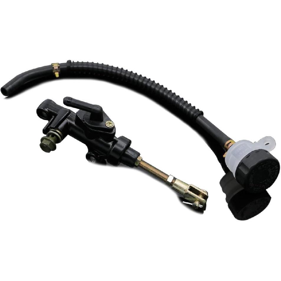 Motorcycle Rear Foot Brake Master Hydraulic Cylinder Pump With Reservoir For YAMAHA TZR250 FZR250 YZF R1 R6 1998 1999 2000 2001 2002 2003 2004 2005