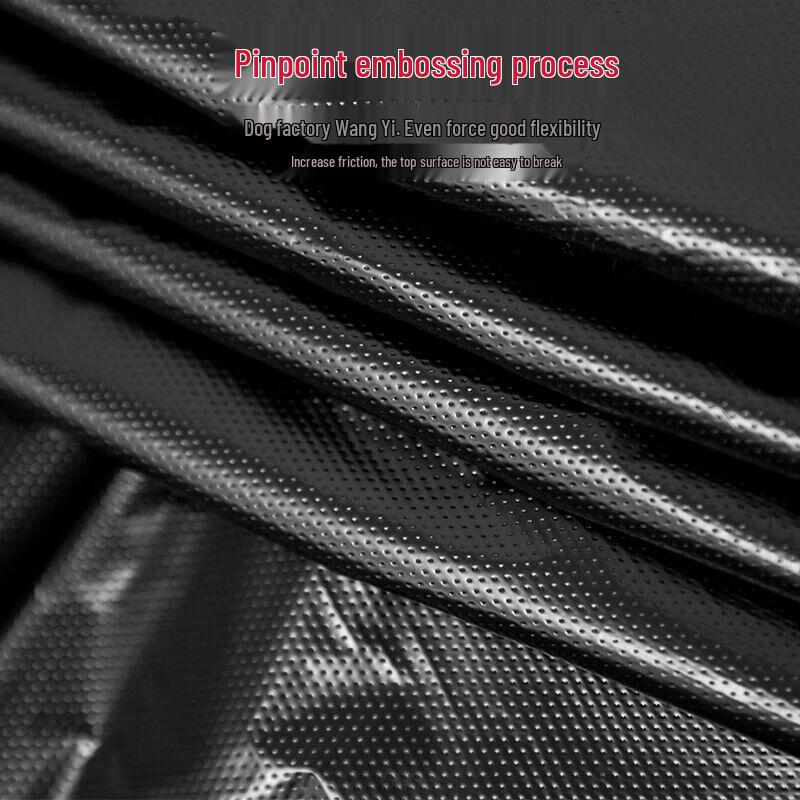 Commercial Heavy-Duty Black Garbage Bags