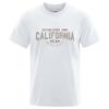 Established 1982 California United States T-Shirt Men Oversized Cotton Summer Tshirt Breathable Loose O-Neck Shirts Hip Hop Tees
