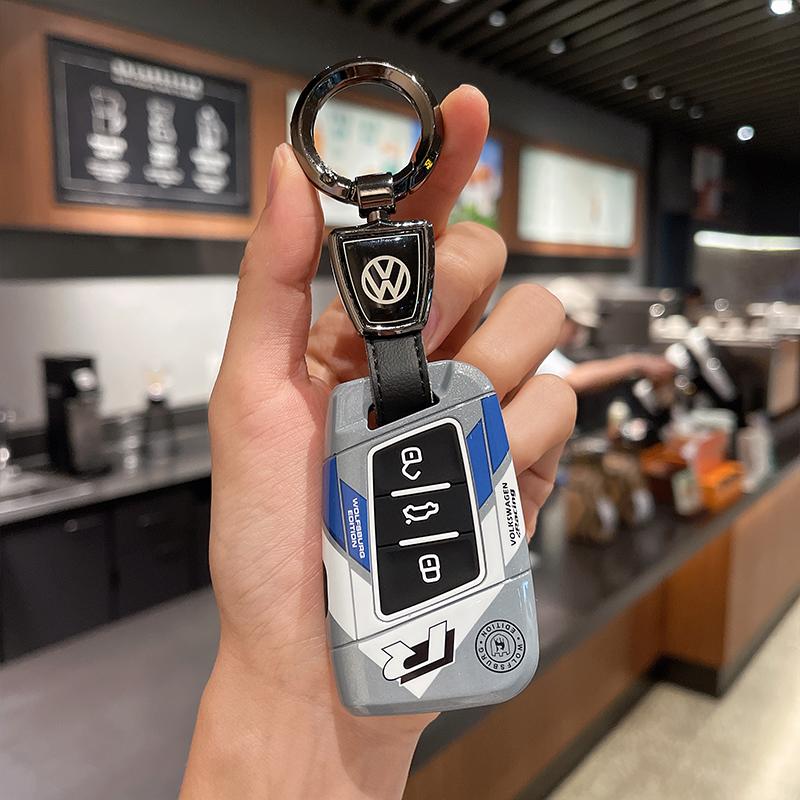 Чехол-брелок для ключа автомобиля в стиле VOLKSWAGEN VW Для VW Volkseagen Passat B8 Magotan Для Skoda Superb A7 Kodiaq Seat