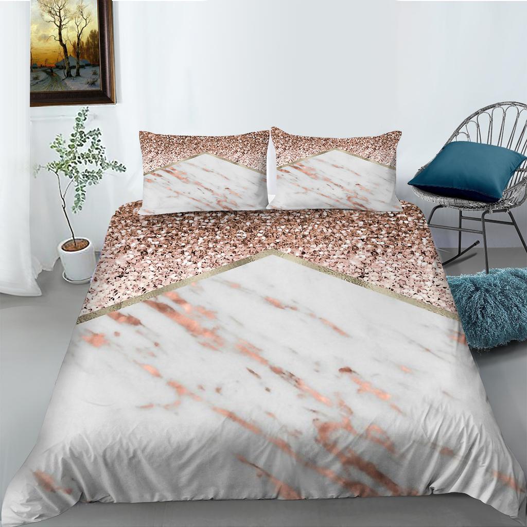 3D Digital Printed Bedding Set Colorful Pattern Duvet Cover Pillowcase AU Extra Large Full Size Bedding Set Home Decoration