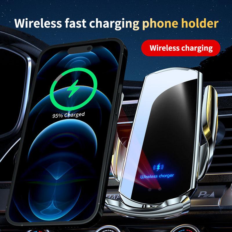 Car Mount for Volkswagen ID.Buzz GTX 2025 12.9" Screen Panel Fixed Base Phone Holder Wireless Charging Phone Stand Car Accessory