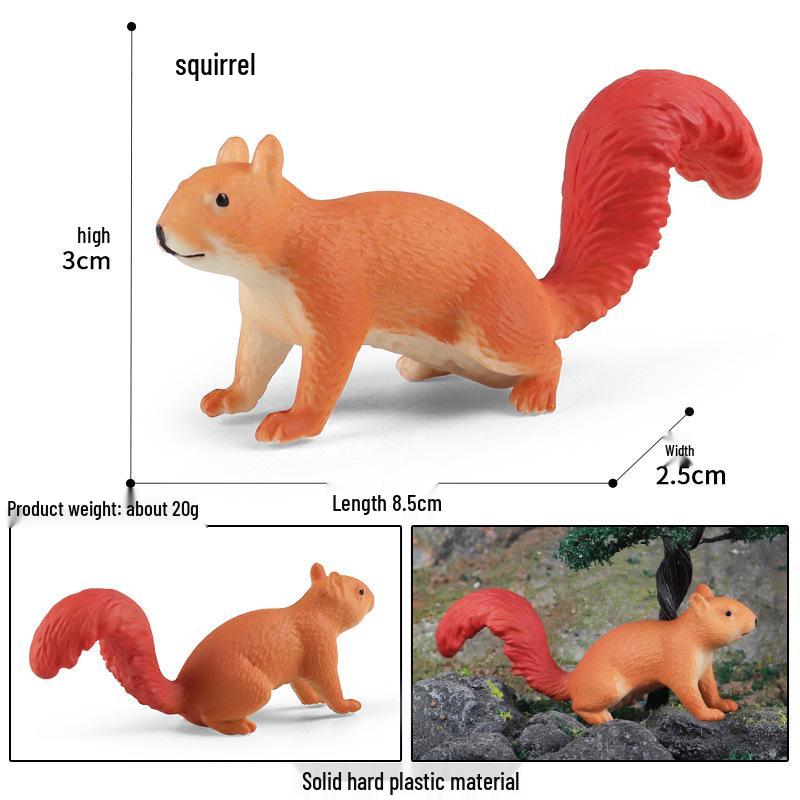 Children's Cognitive Rodent Simulation Toy: Chipmunk, Marmot, Squirrel, Guinea Pig Models