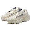 Fila Smasher Ткань Двухслойная Коровья кожа Удобные Универсальные Низкие Кроссовки Папины Кроссовки Женские кроссовки Бежевый F12W134144FAN