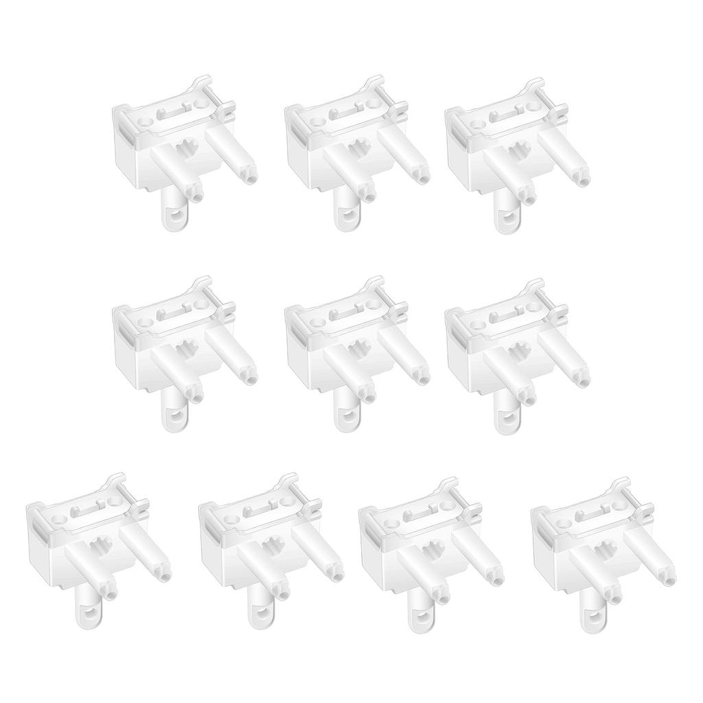 Запасные части для управления вертикальными жалюзи, белые, простые в установке, стержни управления для дома и офиса, 6/8/10 шт.