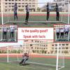 Shidou Portable Football Training Goal