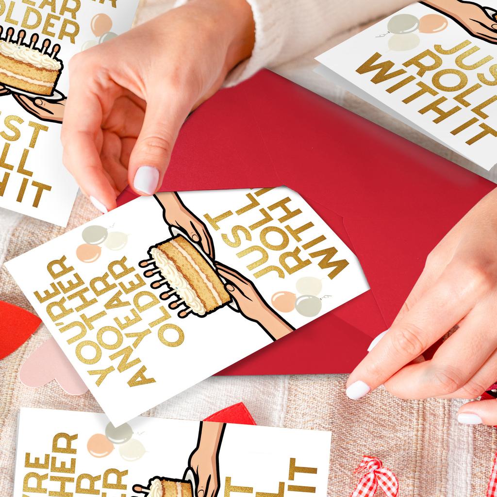 10 Cartoon Birthday Card Envelopes Set With A Variety Of Creative Birthday Greeting Cards