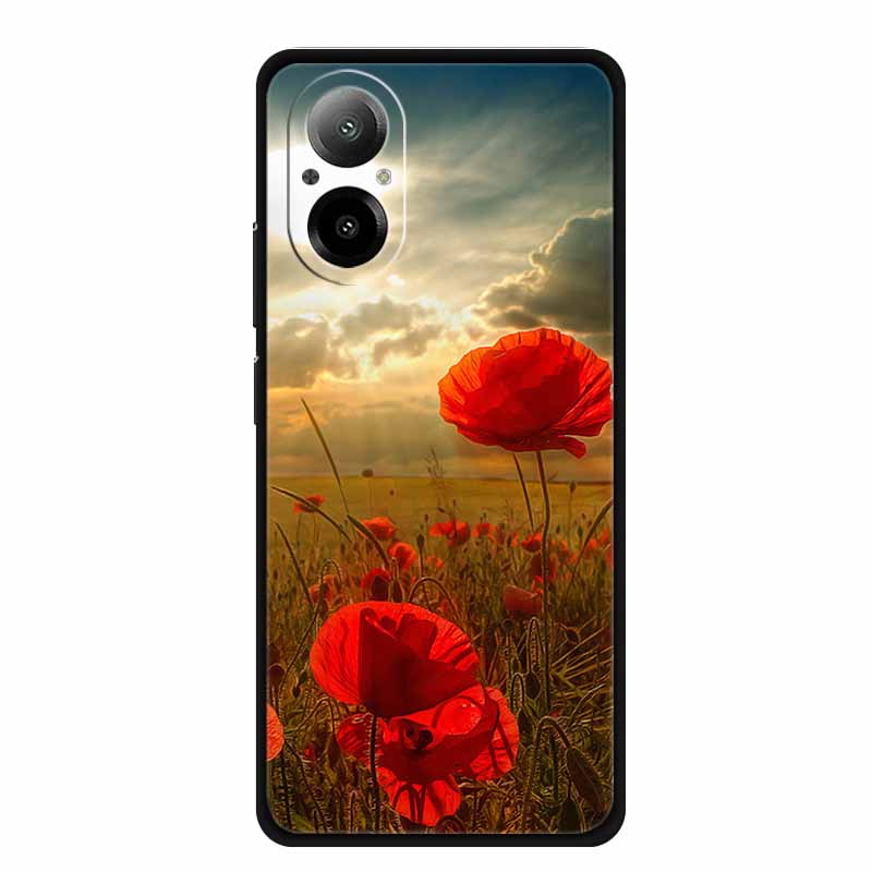 Для Realme C67 4G Чехол Роскошный Мягкий Силикон ТПУ Чехлы для Телефона Задняя Крышка Для RealmeC67 C 67 4G RMX3890 Ударопрочный Любовь Милый funda