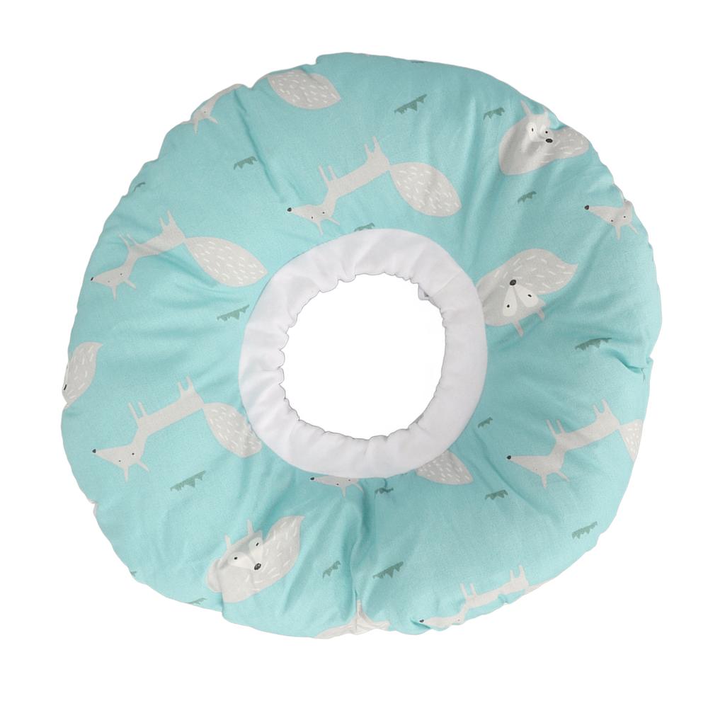 Подушечка для прокалывания ушей с рисунком мультяшного животного, для снятия воспаления и пролежней, защитная подушечка для ушей, 12,6 дюймов.