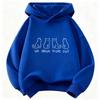 Fun and Cute Cat-Print Hoodie – Warm, Fleece-Lined, Thickened Casual Sweatshirt for Kids (Autumn/Winter); Suitable for Boys and Girls; Harajuku Style.