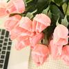 Искусственные бутоны роз Реалистичные букеты из искусственных шелковых роз Декорация из искусственных цветов для свадьбы, весны, Дня матери, домашнего стола