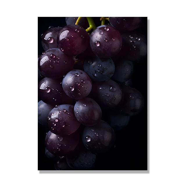 Tasty Fruit Kitchen Canvas Paintings Watermelon Banana Apple Lemon Poster Wall Art HD Picture For Interior Decor Frameless