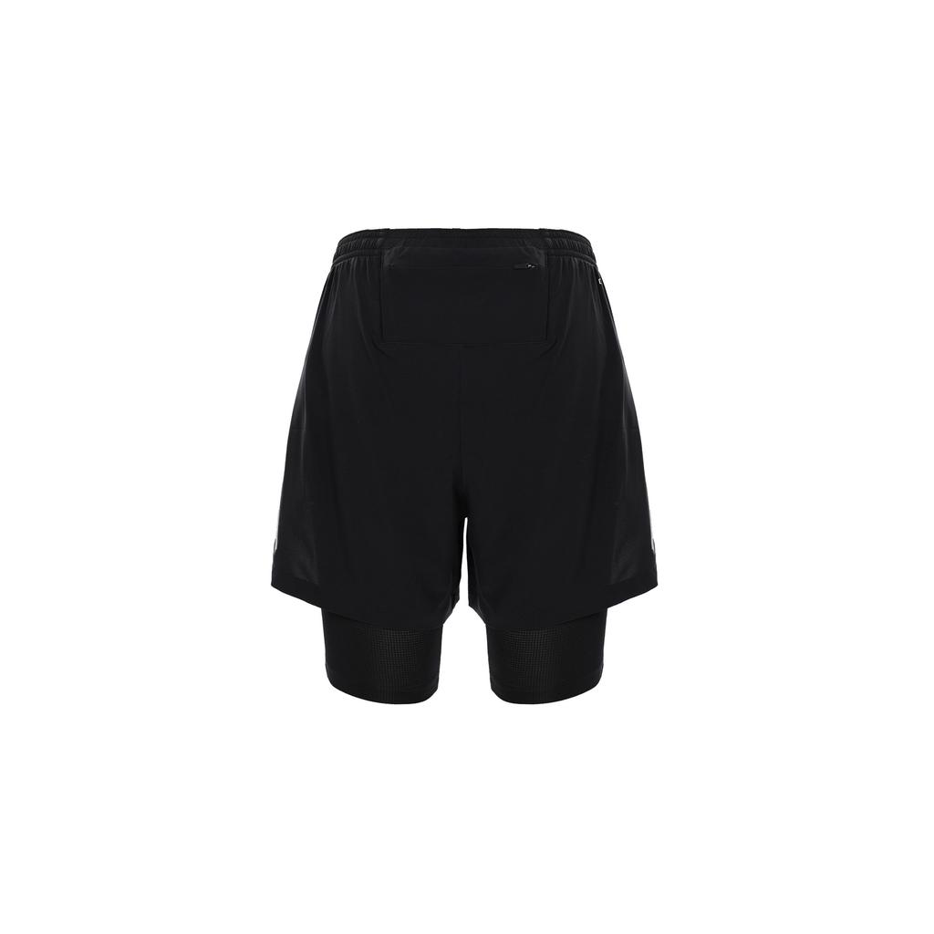 Nike Мужские шорты Dri-Fit Run Division Stride с однотонным логотипом на шнурке, черные DX0842-010