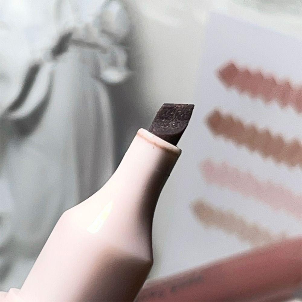 4Colors/Set Double Head Morandi Highlighters Fluorescent Pen School Office Supplies