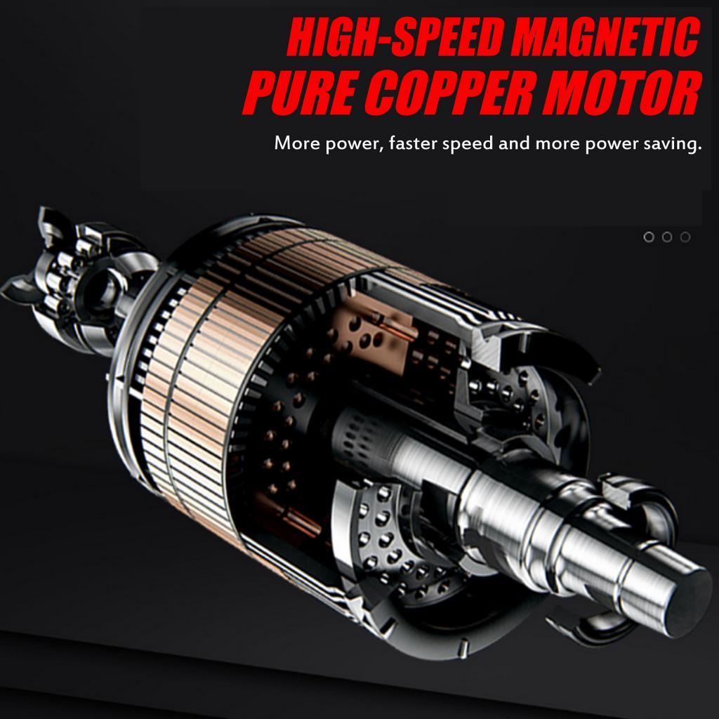 Бесщеточная электрическая дрель Аккумуляторная ручная дрель Мини электрическая отвертка Перезаряжаемая литиевая батарея Дрель с патроном Инструменты 27 шт.