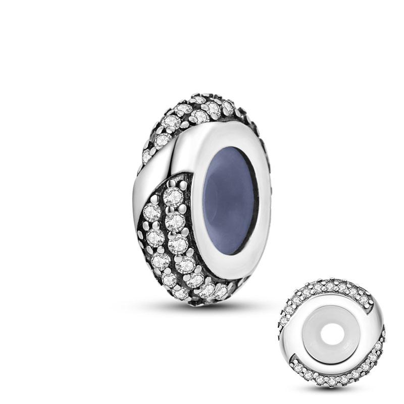 Силиконовые разделительные бусины с медным покрытием, силиконовые стопорные шармы-разделители, подходят для оригинального браслета Mula, DIY украшения