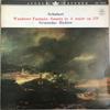 LP Record SVIATOSLAV RICHTER  Schubert Wanderer Fantasy  Sonata  AA7070 ANGEL  Japan Classical Used