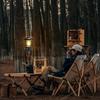 Открытый ретро фонарь для кемпинга COB Кемпинговый светильник Портативная светодиодная аварийная лампа