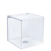 Transparent Flip-top BoxSquare Packaging Box Storage Box Thickened Micro-landscape Display Injection-molded Square Box
