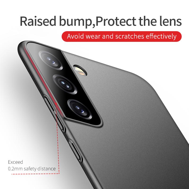Для Samsung Galaxy S23 Ultra Чехол Жесткий ПК Ультратонкий Матовый Чехол Для Galaxy S8 S9 S10 S20 S21 S22 S23 Plus Ultra Чехлы