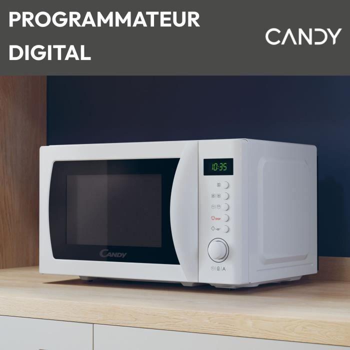 Микроволновая печь Candy Idea CMWA20SDLW 700 Вт Цифровая 20 л Белая - Функция разморозки - 5 уровней мощности - 8 автоматических меню