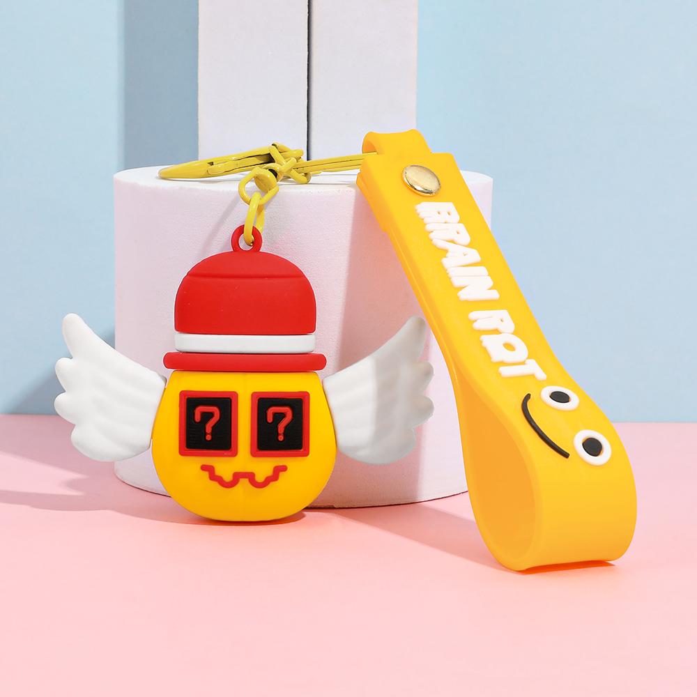 New Anime Steal A Brainrot Keychain Game Figure 3D Toys No. 9 No. 67 Anime Model Tongue Figure Toys Figure Christmas Gift