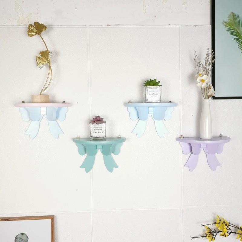 Полки для украшения бантов, деревянная настенная стойка для хранения, украшения для детской комнаты, органайзер, держатель, настенная полка, декоративная рамка