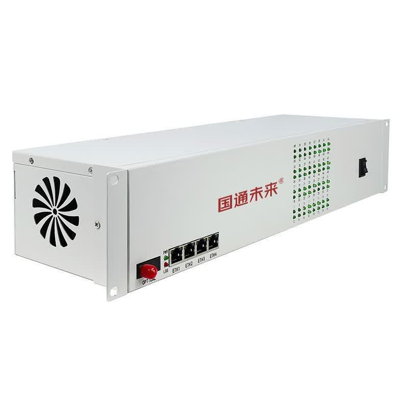 GT PCM64A-4KETH 64-канальный телефонный и 4-портовый гигабитный оптический трансивер