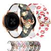 Силиконовый ремешок с узором для Samsung Watch 7 6 5 4 FE Браслет Ремешок Huawei Watch GT6/5/4/3/2 Amazfit Active 2/GTR/GTS Ремень