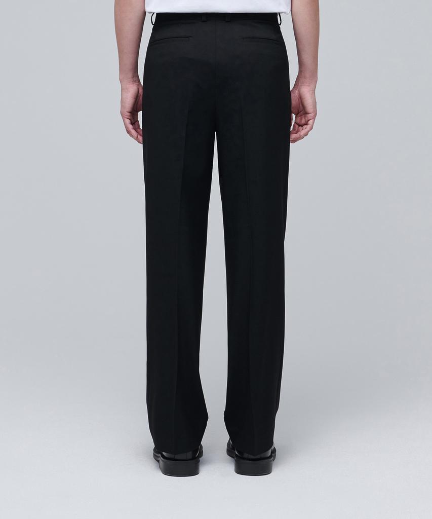 MUSINSA STANDARD Real Wide Belted Slacks [Black]