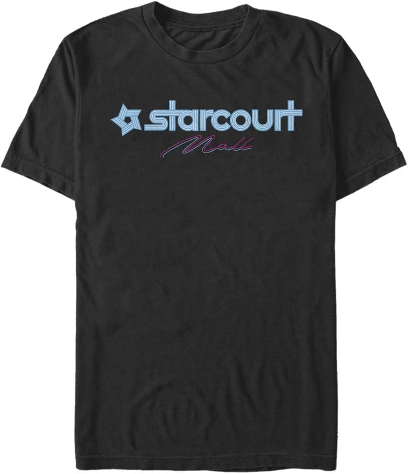 Stranger Things Men's Starcourt Logo Short Sleeve Tee