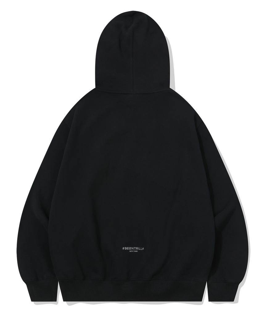Универсальная флисовая толстовка Beentrill Essential с молнией (черный)