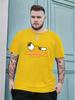 Unisexs Stunning Brown Tshirt With Double Layered Skull Design And Round Neck Short Sleeves Suitable As A Gift