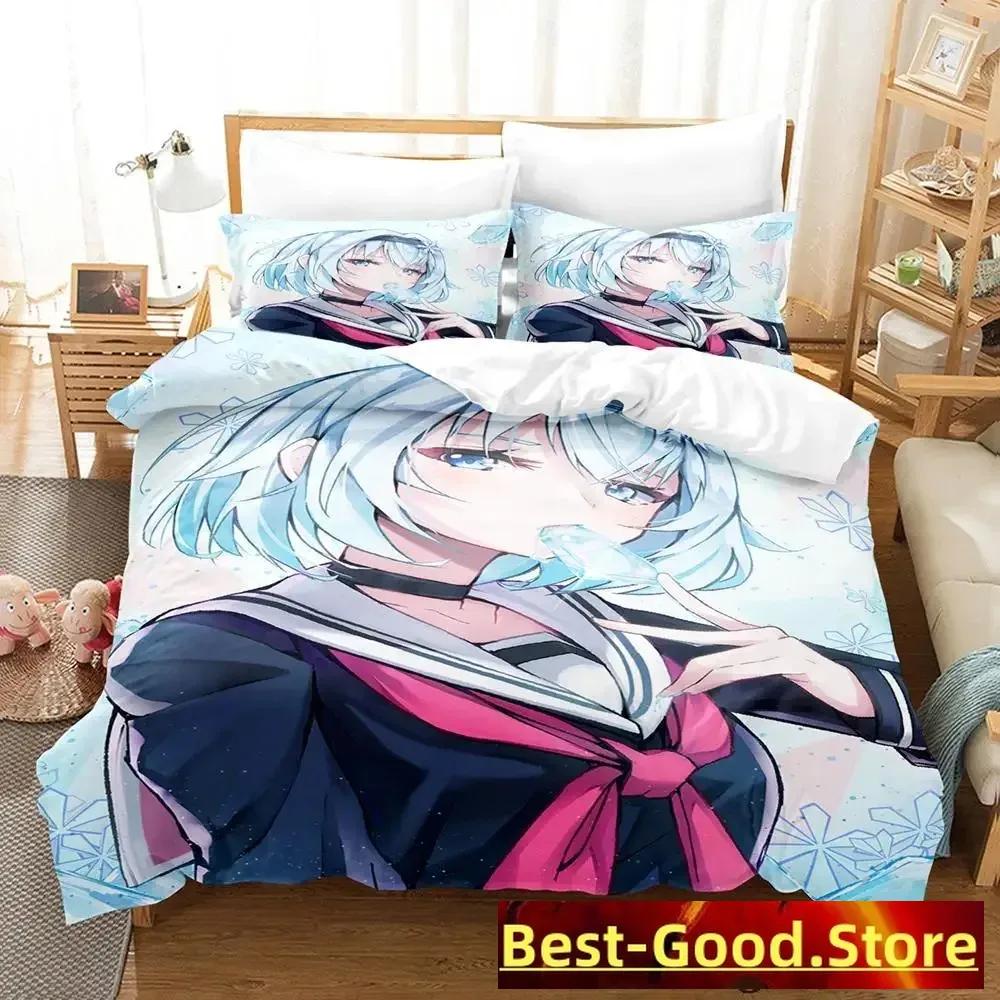 Работа Рюо никогда не заканчивается! Комплект постельного белья Single Twin Full Queen King Size Bed Set Adult Kid Bedroom Duvetcover Sets Anime