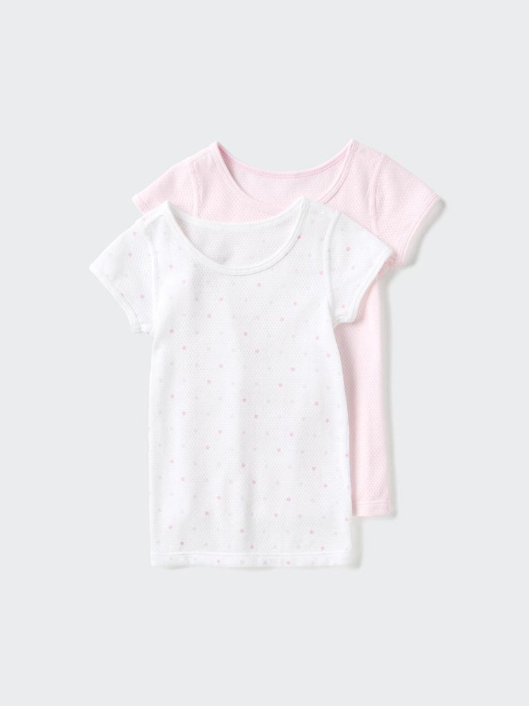 Uniqlo Хлопковая сетчатая футболка 2