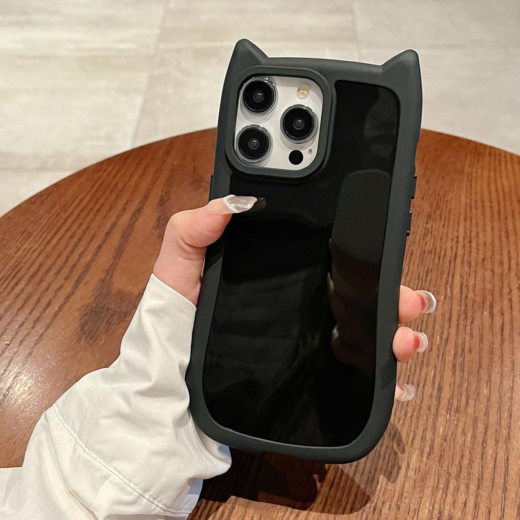Кошачьи ушки Простые и Продвинутые Подходят для чехла для мобильного телефона Apple 11 Защитный чехол для iPhone15promax 14pro13 12