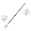 Double Sided Finger Dead Skin Push Stainless Steel Nail Cuticle Pusher High Quality Manicure