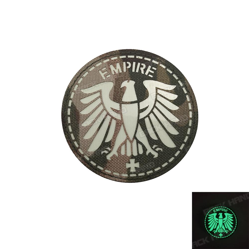 3D флаг Германии, вышитые нашивки, немецкие военные нашивки, тактические значки с вышивкой орла