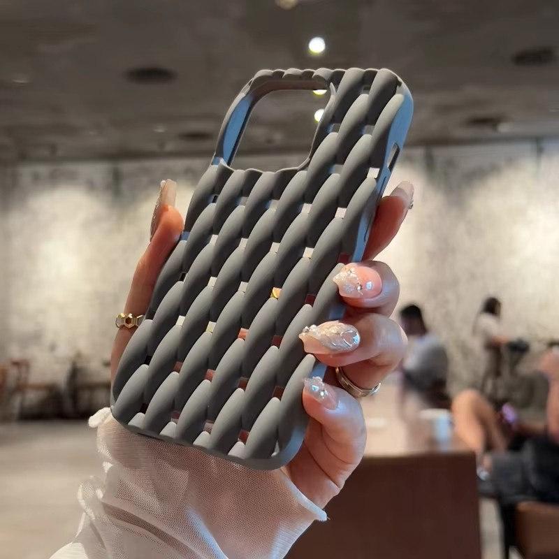 Мягкий силиконовый чехол для телефона с теплоотводом для iPhone 11 12 13 14 15 16 Pro Max X Xs Max XR Plus Hollow Bumper Cases Cover