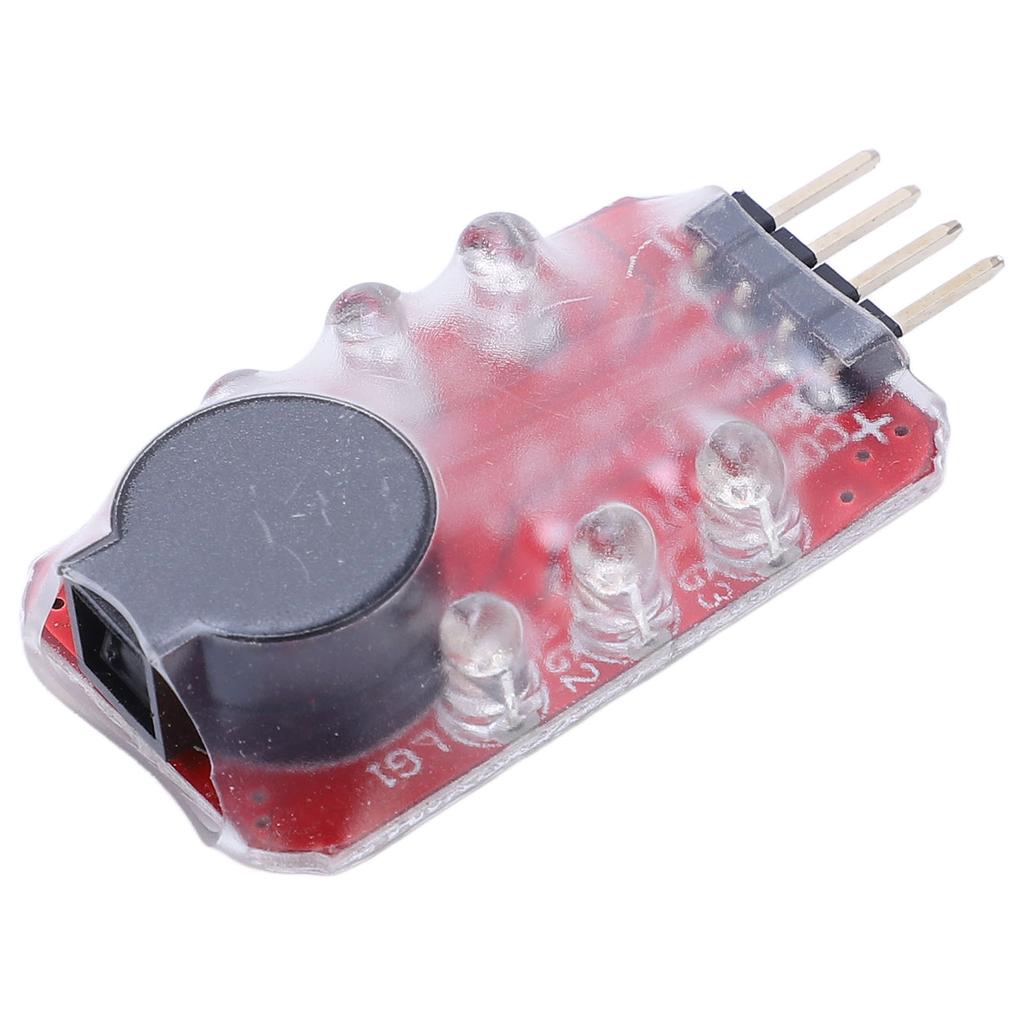 5 шт. Литиевая батарея Сигнал низкого напряжения Звуковая световая сигнализация Обнаружение в реальном времени Напряжение батареи Зуммер Сигнализация для 2S 3S