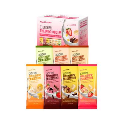 Смесь для диетического коктейля Nutri D-day со вкусом мороженого, 14 видов