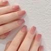 Носимые Маникюрные Французские Накладные Ногти Квадратная Головка Пресс-На Ногтях Водонепроницаемые Накладные Ногти Женщины