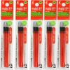 Pilot Multicolor Type Refill Friction Ball LFBTRF30EF 3 Pieces X 5 Red