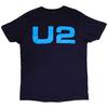 U2 Unisex Adult Logo E+I 2018 Tour Dates Back Print T-Shirt