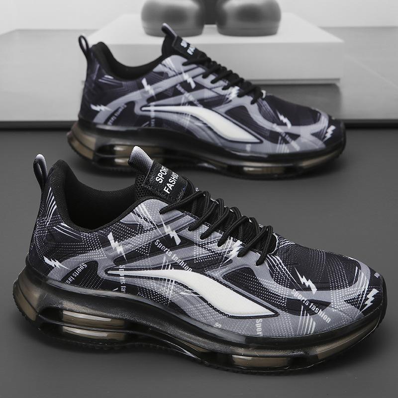 Мужская обувь новая спортивная обувь модная повседневная обувь для улицы беговая обувь большой размер мужская трендовая обувь повседневный тренд дышащая