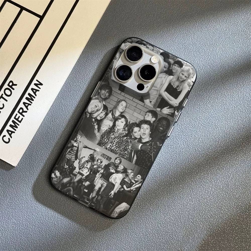 Чехол для телефона 'Скинс' (Фильм/Сериал) для Phone 17 16 15 14 13 12 11 Pro Max Plus Pro Air, задняя крышка с гофрированной полосой