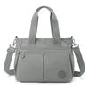 Womens Medium Nylon Tote Bag With Inner Zipper And Phone Pocket For Daily Use And Shopping
