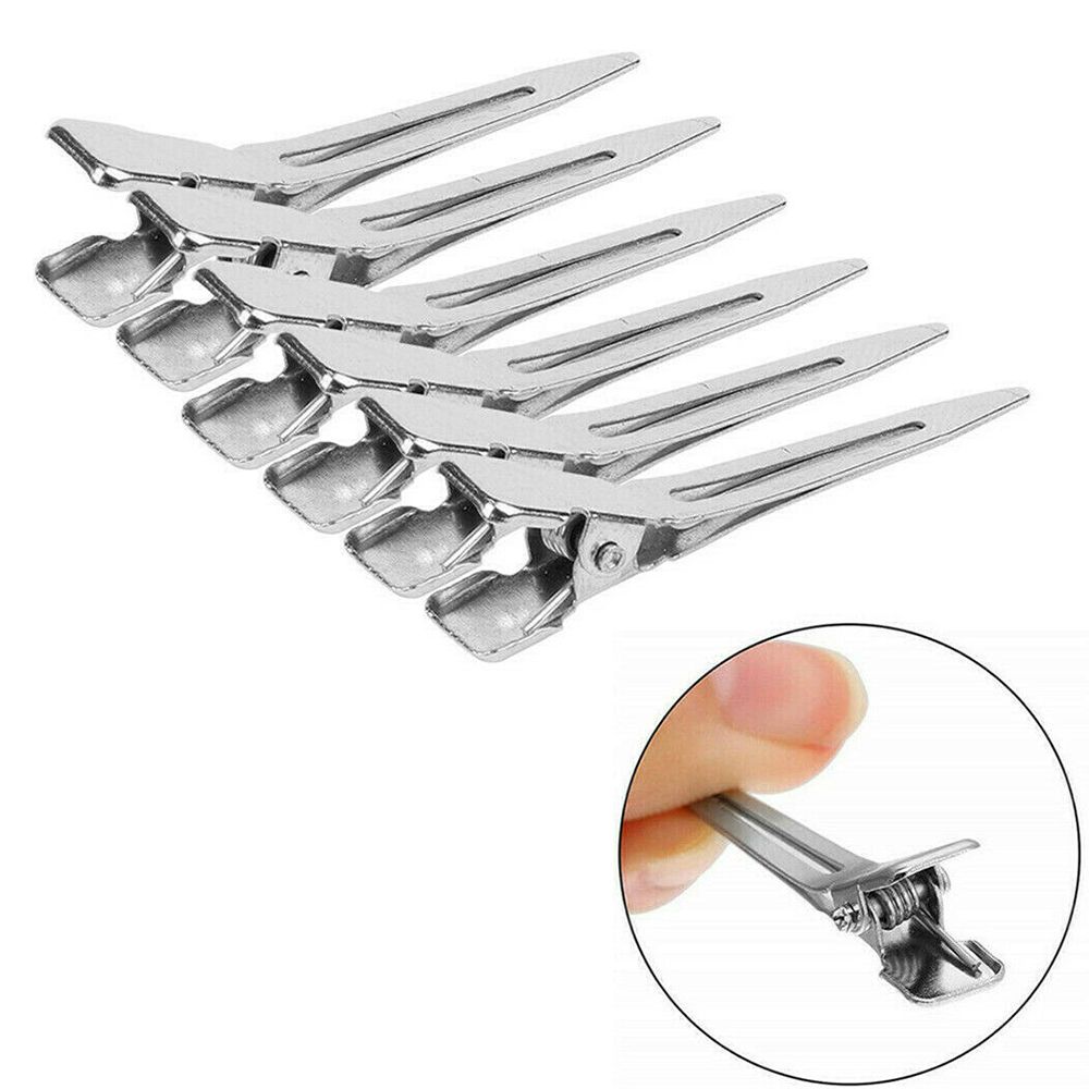 24PCS Salon Styling No Crease Hair Clip Makeup Clip Seamless No Bend